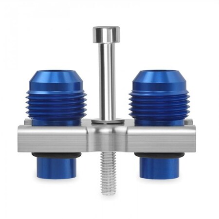 Mishimoto 10 AN Inlet Outlet Ports With ORing Retainig Plate Retainig Bolt Set Of 2 MMOCF-F80